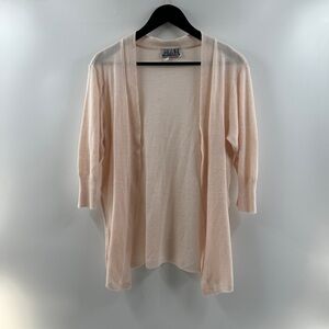Two One Two New York Light Pink Vintage Cardigan – Women’s L